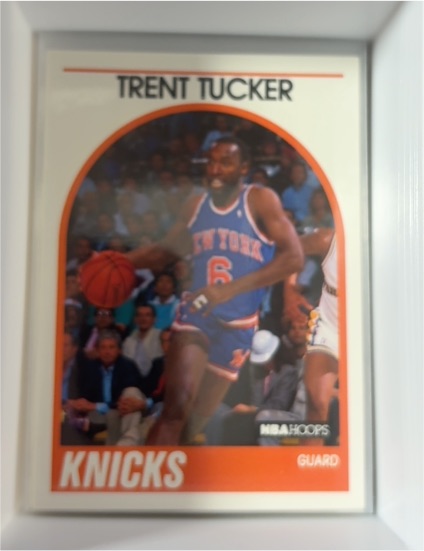 1989-90 NBA Hoops #87 Trent Tucker — front