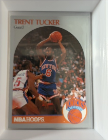 1990-91 NBA Hoops #208 Trent Tucker — front
