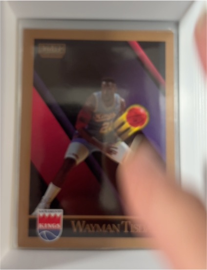 1990 SkyBox #251 Wayman Tisdale — front