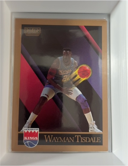 1990 SkyBox #251 Wayman Tisdale Sacramento Kings — front