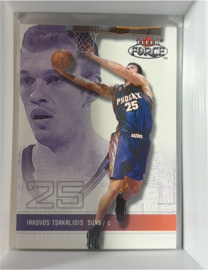 2001-02 Fleer Force #39 Iakovos Tsakalidis — front
