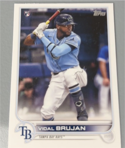2022 Topps Series 1 #25 Vidal Brujan — front