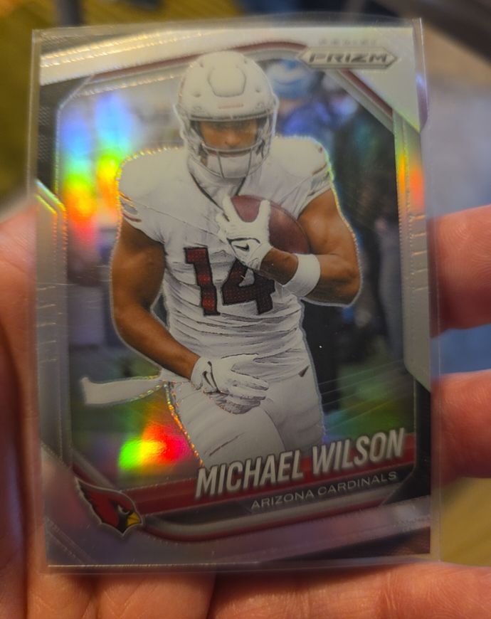 2025 Panini Prizm #145 Michael Wilson — front