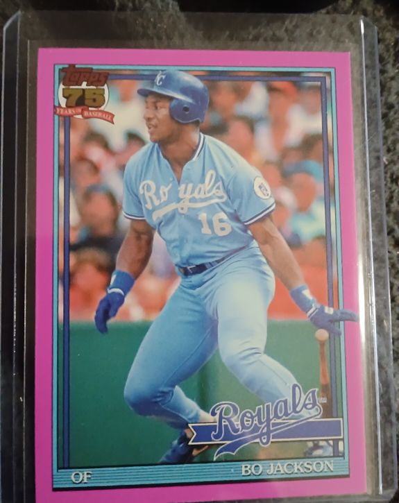 2026 Topps Series 1 #T91-29 Bo Jackson Kansas City Royals — front