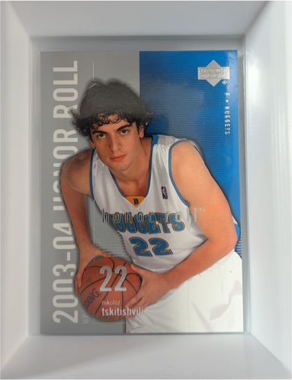 2003-04 Upper Deck Honor Roll #17 Nikoloz Tskitishvili — front