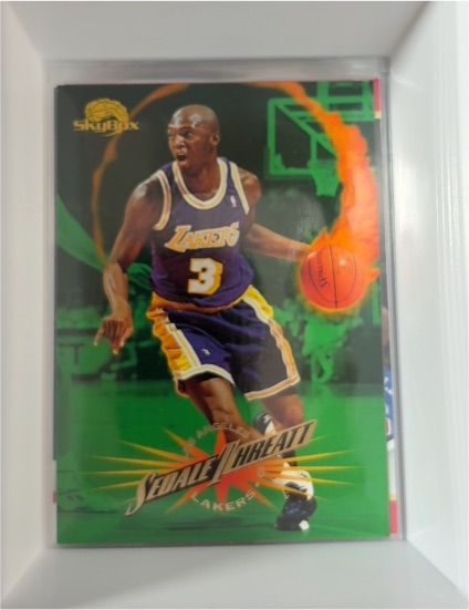 1995-96 Skybox Premium #181 Sedale Threatt — front