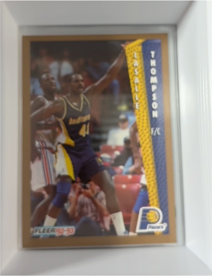 1992-93 Fleer #95 LaSalle Thompson — front