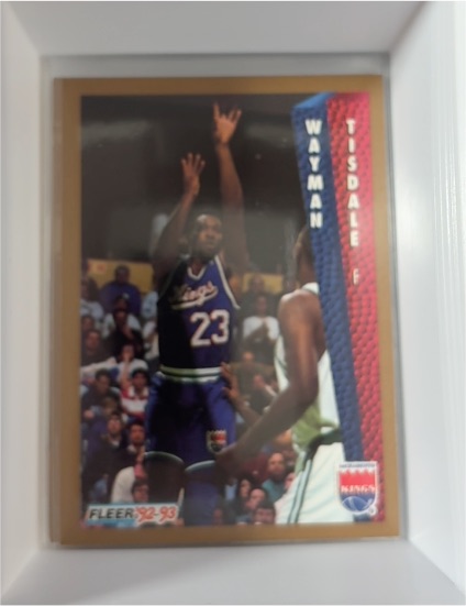 1992-93 Fleer #199 Wayman Tisdale — front
