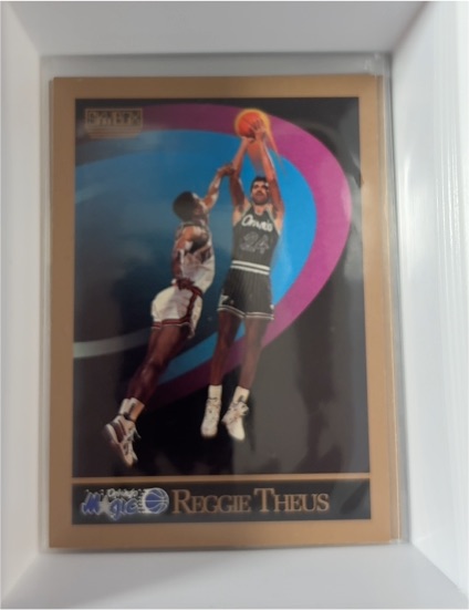 1990-91 SkyBox #207 Reggie Theus Orlando Magic — front