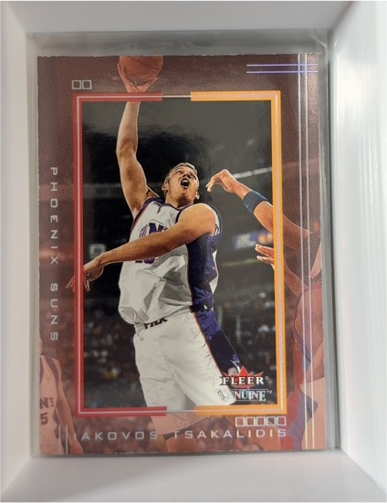 2001-02 Fleer Genuine #56 Iakovos Tsakalidis — front