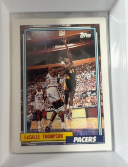 1992-93 Topps #305 LaSalle Thompson — front