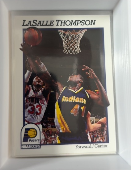 1991-92 NBA Hoops #89 LaSalle Thompson — front