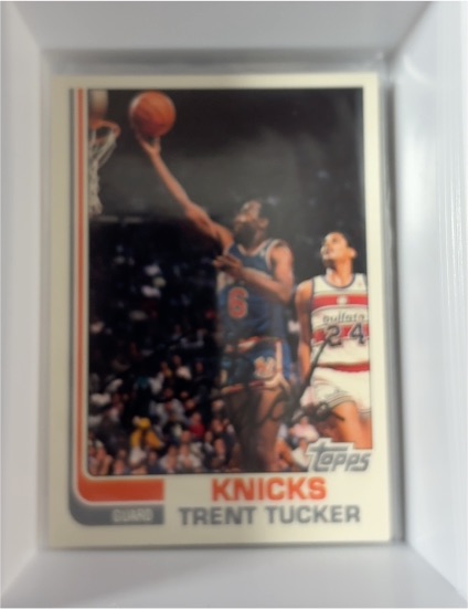 1992-93 Topps Archives #29 Trent Tucker — front