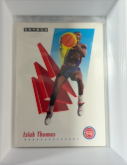 1991 SkyBox #88 Isiah Thomas — front