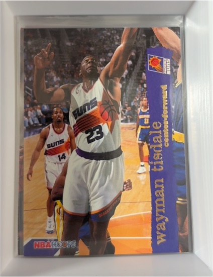 1995-96 NBA Hoops #323 Wayman Tisdale — front