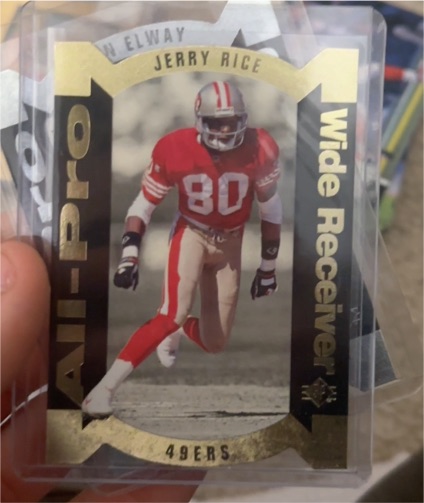 1995 Upper Deck SP All-Pro #AP-6 Jerry Rice — front