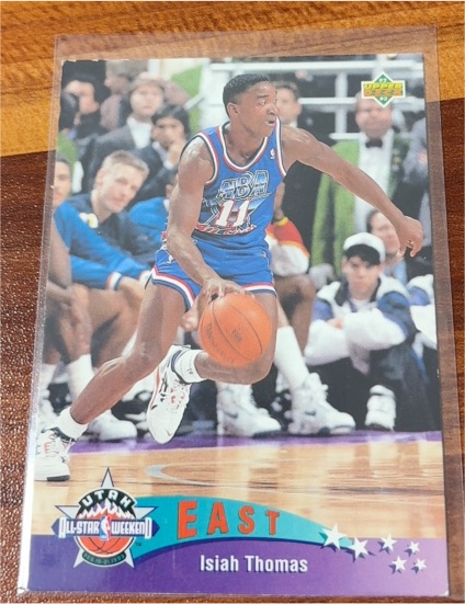 1992-93 Upper Deck East All-Star Weekend #6 Isiah Thomas — front