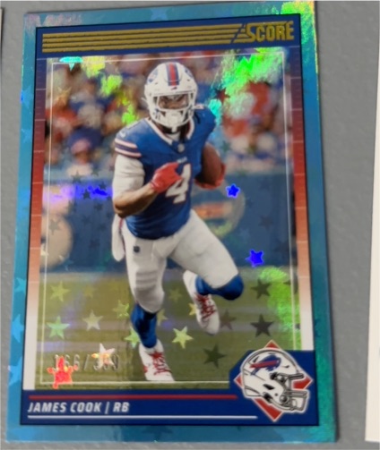 2024 Score #29 James Cook — front