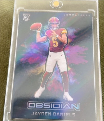 2024 Panini Obsidian #2 Jayden Daniels — front