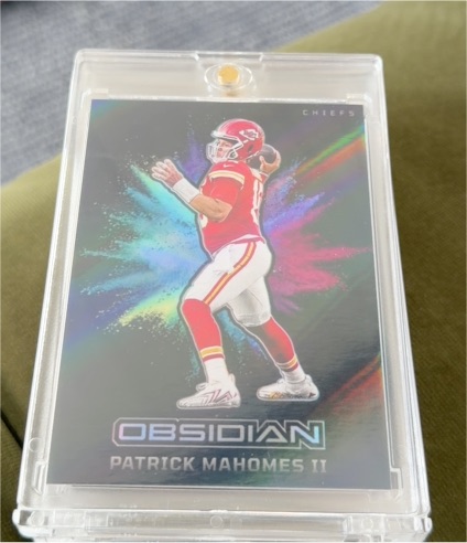 2023 Panini Obsidian #21 Patrick Mahomes II — front