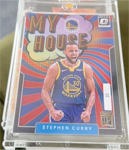 2021-22 Panini Donruss Optic #3 Stephen Curry My House — front