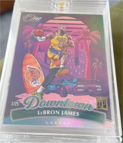 2024-25 Panini Donruss Optic #2 LeBron James Downtown — front