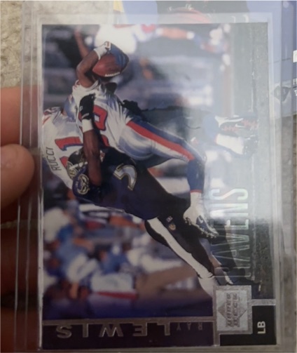 1997 Upper Deck #257 Ray Lewis — front