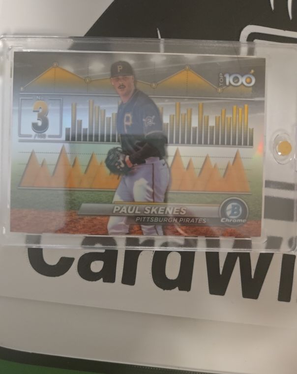 2024 Bowman Chrome #BTP-3 Paul Skenes — front