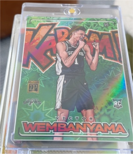 2024-25 Panini Revolution Kaboom #15 Victor Wembanyama — front