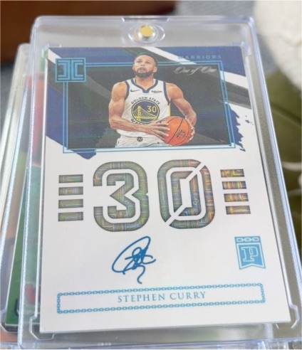 2024-25 Panini One and One #1 Stephen Curry — front