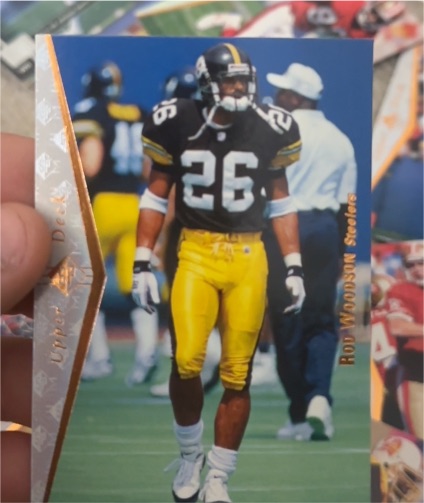 1995 Upper Deck SP #187 Rod Woodson — front