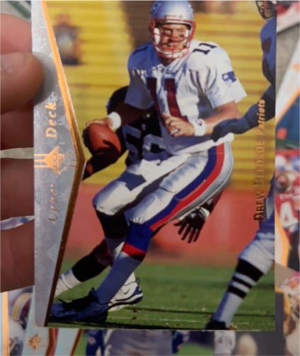1995 Upper Deck SP #176 Drew Bledsoe — front