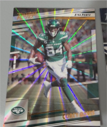 2022 Panini Prestige Xtra Points Diamond #228 Corey Davis — front