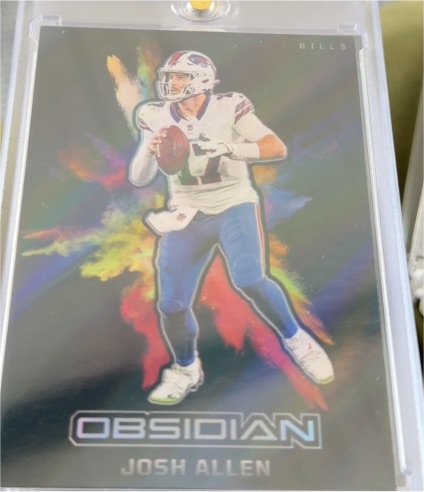 2024 Panini Obsidian #19 Josh Allen — front