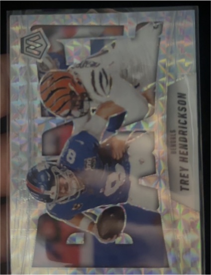 2025 Panini Mosaic Bang! #1 Trey Hendrickson — front
