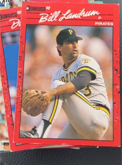 1990 Donruss #668 Bill Landrum — front