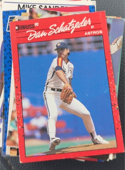 1990 Donruss #90 Dan Schatzeder — front