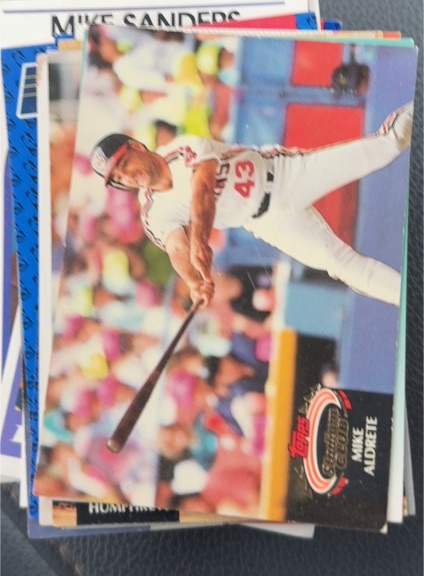 1991 Topps Stadium Club #43 Mike Aldrete — front