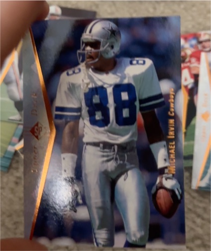 1995 Upper Deck SP #40 Michael Irvin — front