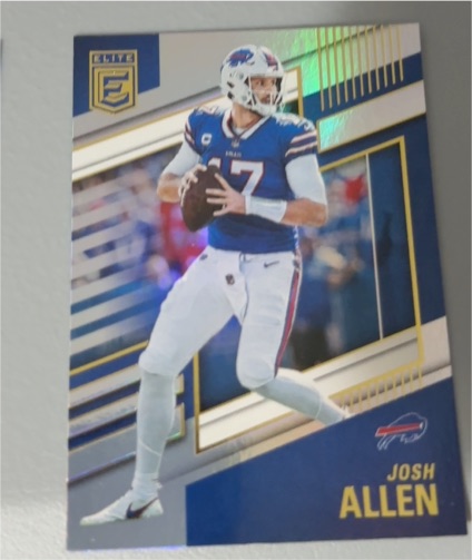 2022 Panini Donruss Elite #1 Josh Allen — front