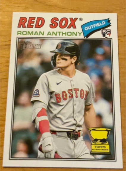2026 Topps Heritage #86 Roman Anthony — front