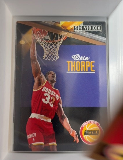 1992-93 Skybox #93 Otis Thorpe — front