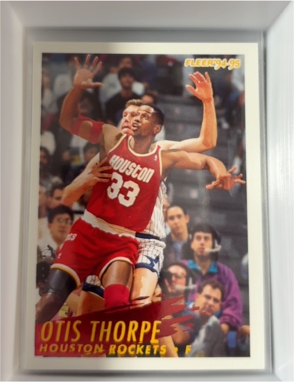 1994-95 Fleer #87 Otis Thorpe — front