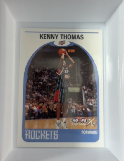 1999-00 Skybox NBA Hoops Decade #155 Kenny Thomas — front