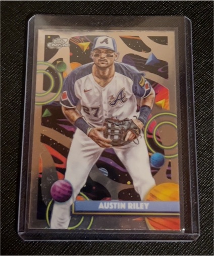 2025 Topps Cosmic Chrome #87 Austin Riley — front