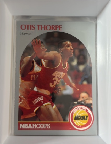 1990-91 Hoops #129 Otis Thorpe — front