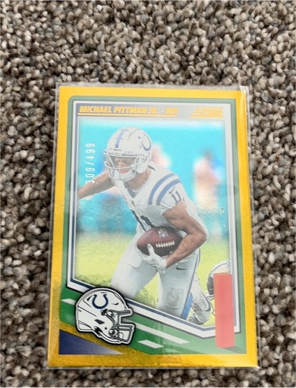 2025 Panini Score #246 Michael Pittman Jr. — front
