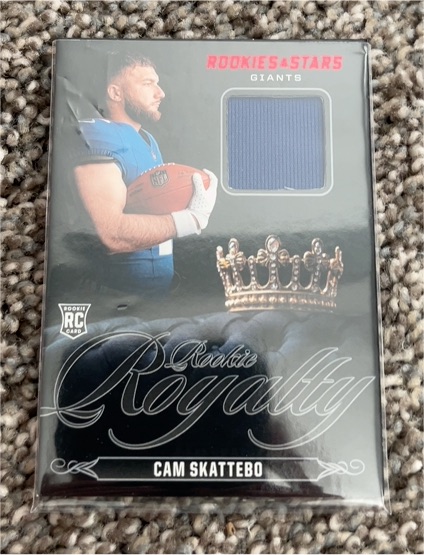 2025 Panini Rookies & Stars Rookie Royalty #RR-CSO Cam Skattebo — front