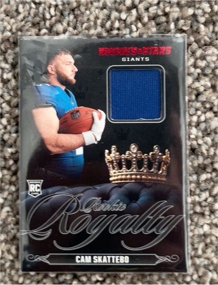 2025 Panini Rookies & Stars #RR-CSO Cam Skattebo Rookie Royalty — front