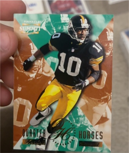 1996 Pinnacle Summit Quarter Horses #190 Kordell Stewart — front
